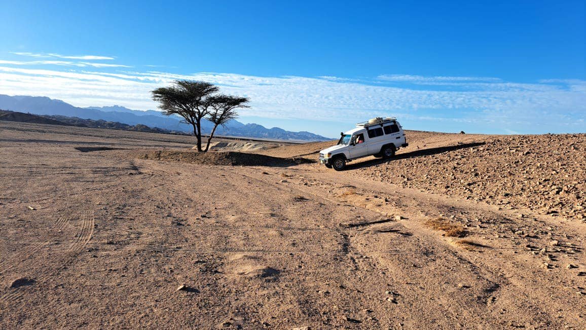 Desert jeep safari Hurghada evening